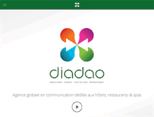 Tablet Screenshot of diadao.fr